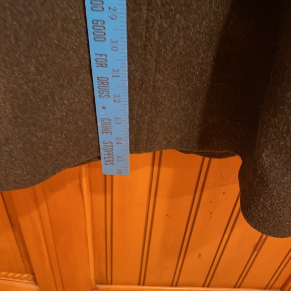 Michael Kors charcoal gray wool coat - Picture 7 of 9